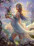 Fantasy Fairy & Dragon Diamond Painting